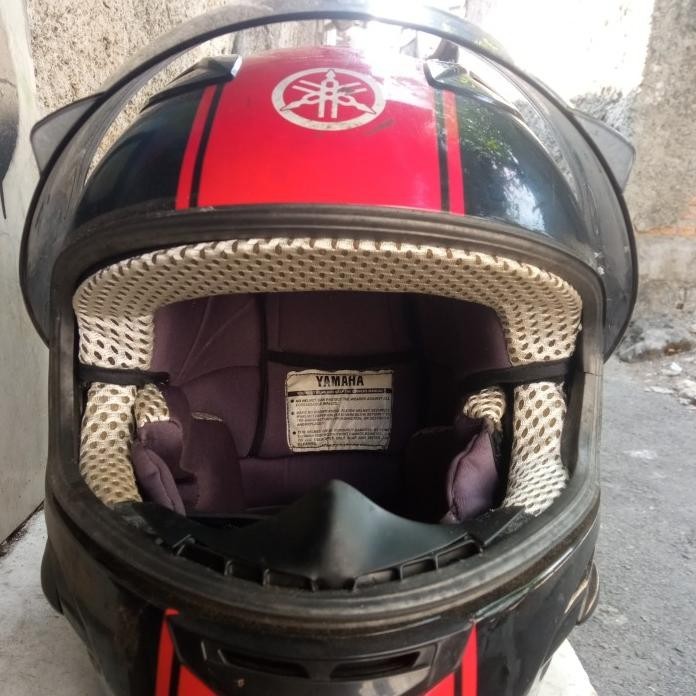 HELM YAMAHA R25 ORIGINAL UKURAN M