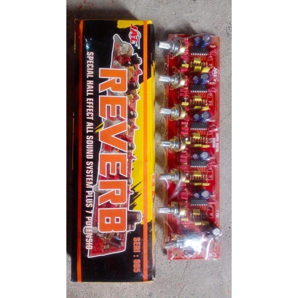 PROMO KIT REVERB ECHO 7 POTENSIO JAL / Kit Reverb