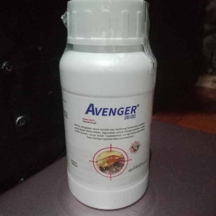 Avenger 50Sc Fipronil Basmi Rayap Tanah, Kayu Kering, Coptotermes