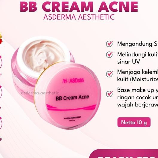 Bb Cream Acne Asderma Aesthetic