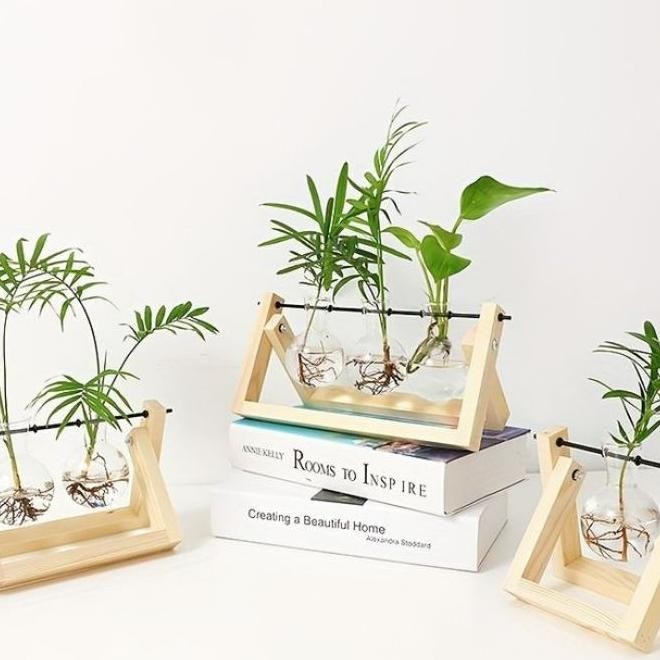 Pot Kaca Gantung 3 Set