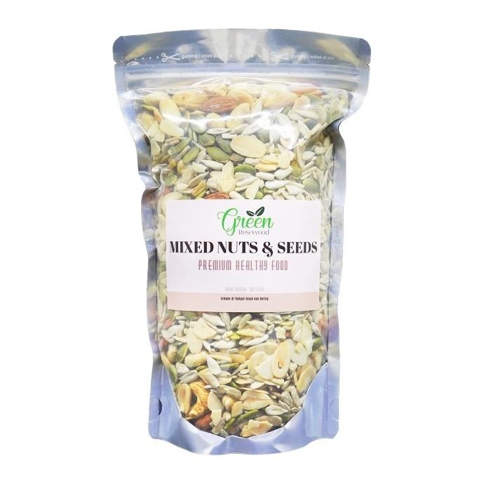 

MIXED NUTS & SEEDS 500 GRAM PREMIUM - TRAIL MIX NUT & SEED MIXNUT WS88