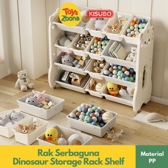 ToysZoona ALPACA Rak Serbaguna Rak Mainan Anak Rack Shelf Organizer