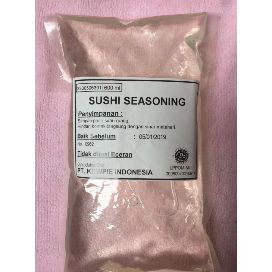 

HS Sushi seasoning 600ml merk kewpie cuka sushi halal untuk nasi sushi OS17