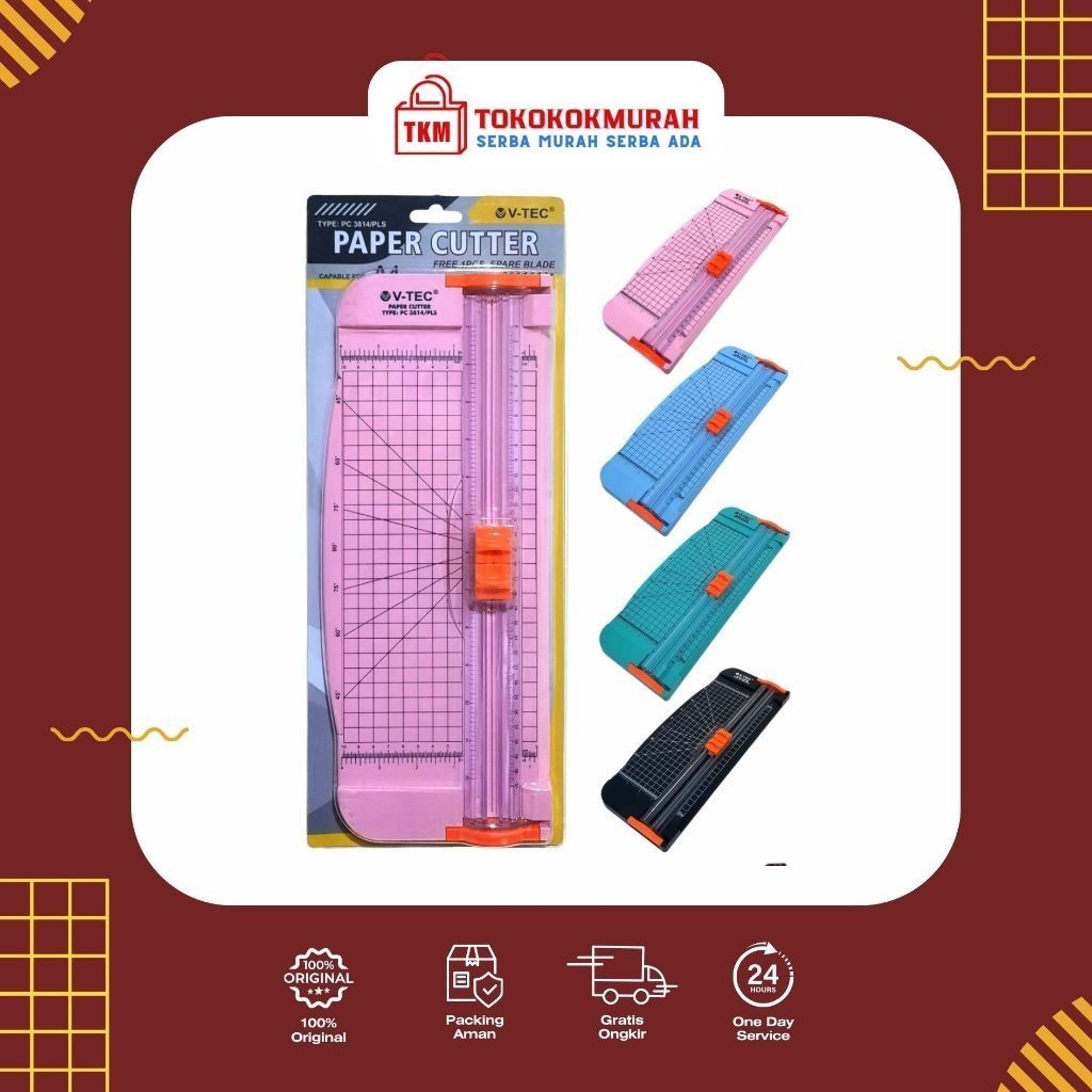 

V-TEC PAPER CUTTER PC 3814 A4 PEMOTONG KERTAS