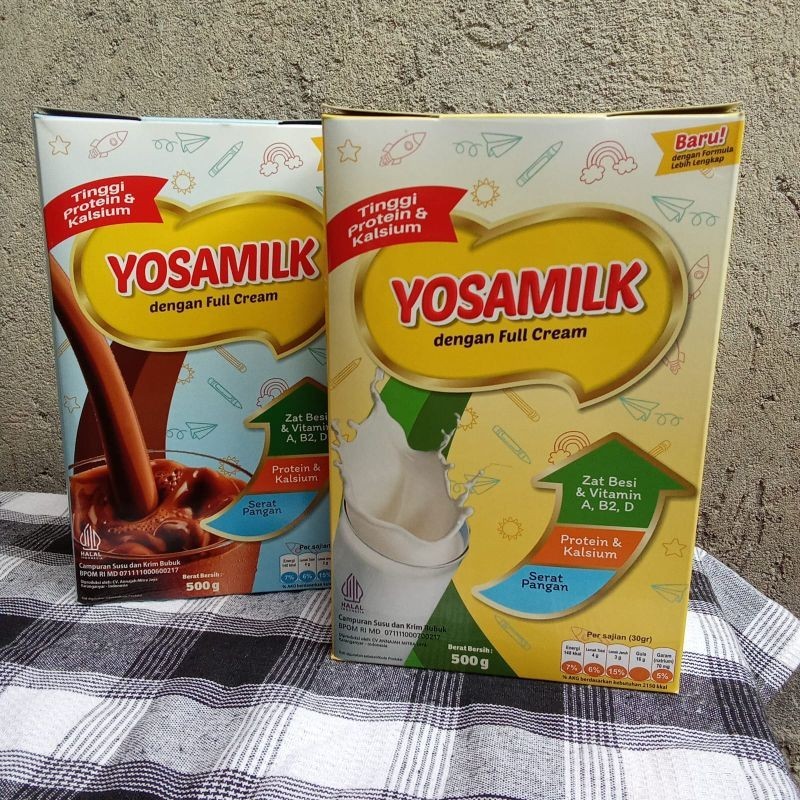 

(2 PCS) Susu YOSAMILK Susu Gemuk Badan Anak Dewasa 500 Gram