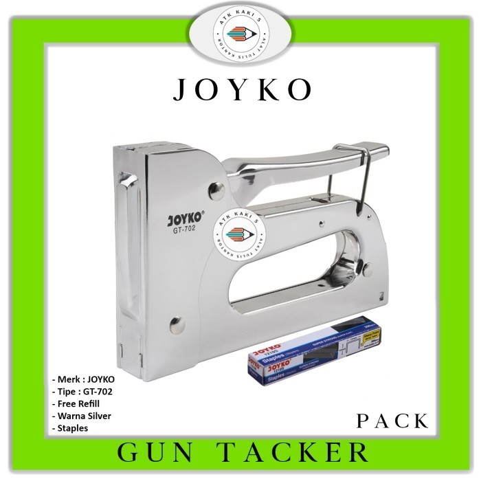

1 Pcs Joyko Gun Tacker Gt - 702 - Stapler Tembak