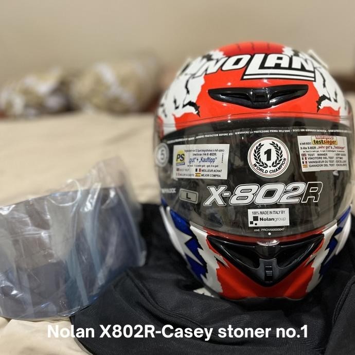 HELM NOLAN X-802R (CASEY STONER NO.1)