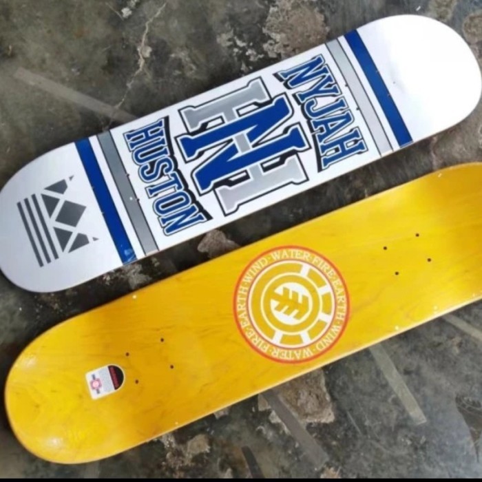 Fir Skateboard Deck Element Nyjah Crown White 8.0