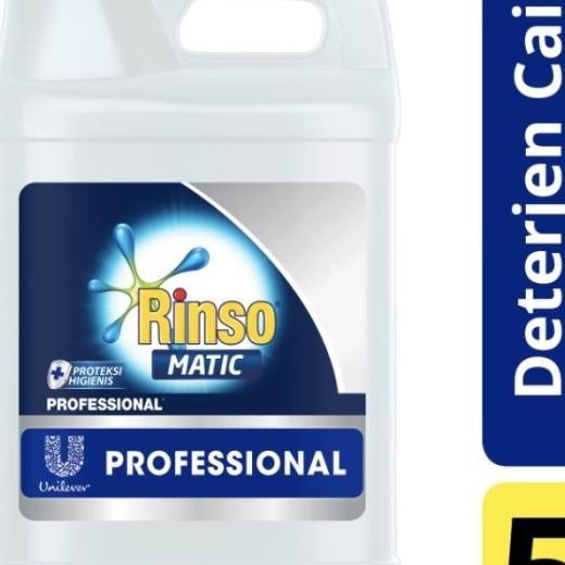 Detergen Rinso Matic Cair 5 Liter Ter
