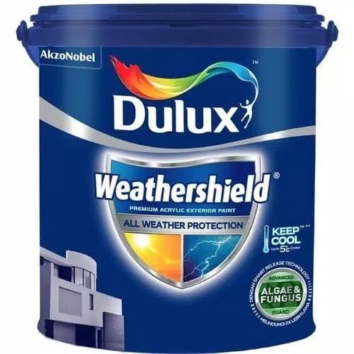 cat tembok luar exterior dulux weathershield Kualitas Terbaik