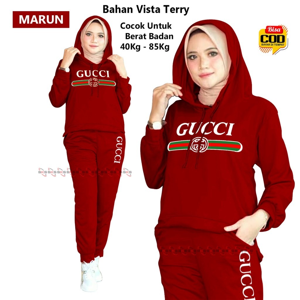 Wanset Sporty Murah Bsju Olah Raga One Set Gym Lari Wanita Pakean Senam Dwasa Sett Olga Bestseller 2