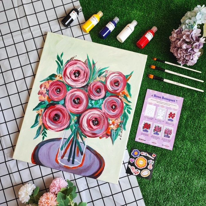 

Painting Kit - Lukisan Bunga Mawar