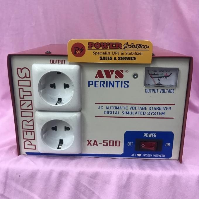 STABILIZER AVS PERINTIS XA-500, STABILIZER PERINTIS 500WATT