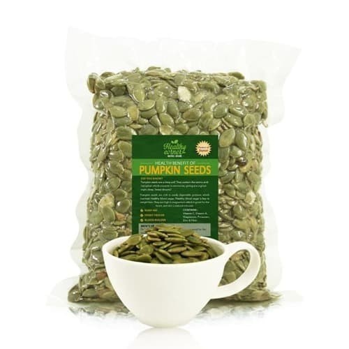 

```````] Organic Raw Pumpkin Seeds Seed Biji Labu Mentah Organik 500 gram