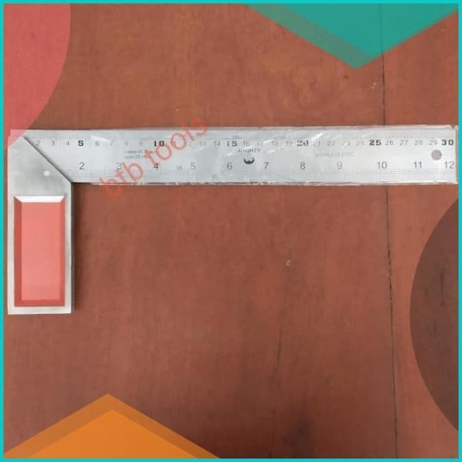 

Penggaris Siku / Penggaris Tukang 30cm 8JVLZ4 onderdil