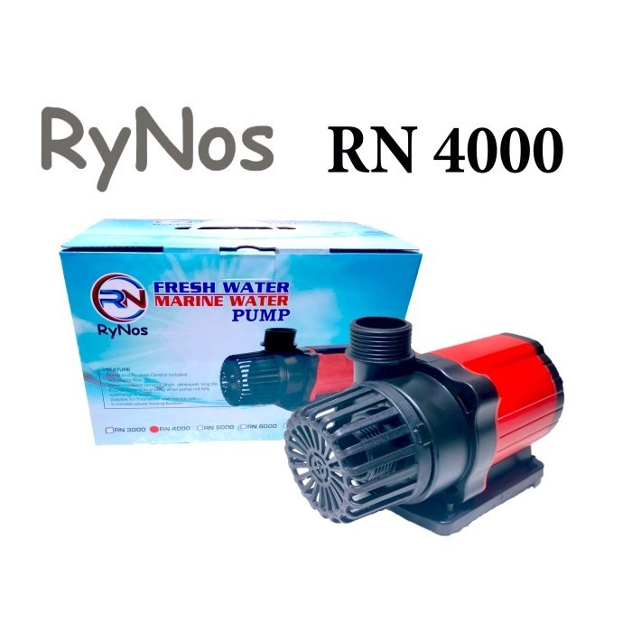 RYNOS POMPA SIRKULASI KOLAM IKAN RN 4000 POMPA CELUP 8 POWER SETTING