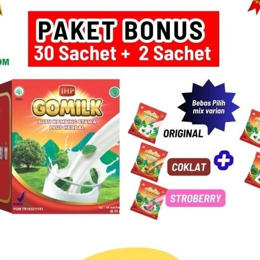 

Golk Sachet (Lebih Praktis) Golk Susu Kambing Etawa Plus