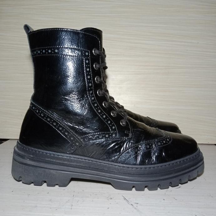 SEPATU LEATHER TACTICAL COMBAT GABOR PORTUGAL SIZE 42 ORIGINAL