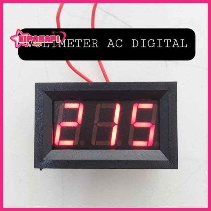 Voltmeter AC 220Volt DIGITAL kipasapi722