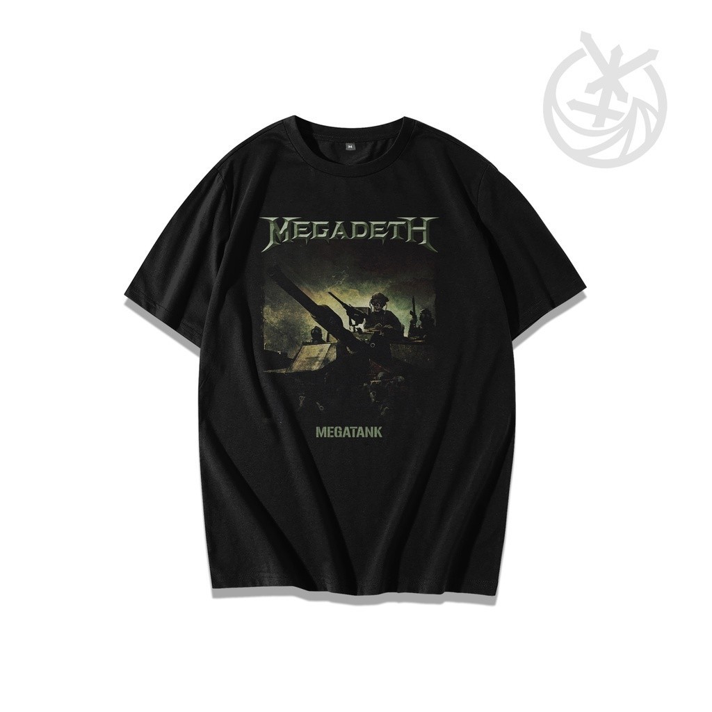 Kaos pria distro keren| Baju pria distro| Kaos pria keren terbaru| Kaos Band Megadeth Vol 414