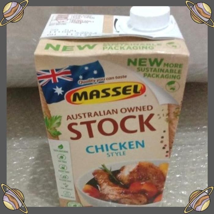 

[CLS] MASSEL CHICKEN STYLE STOCK 1 LITER/KALDU CAIR