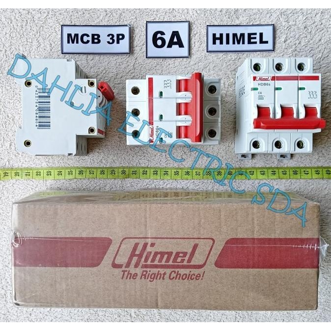{{{{{{] Mcb 3 Phase 6A HIMEL SNI