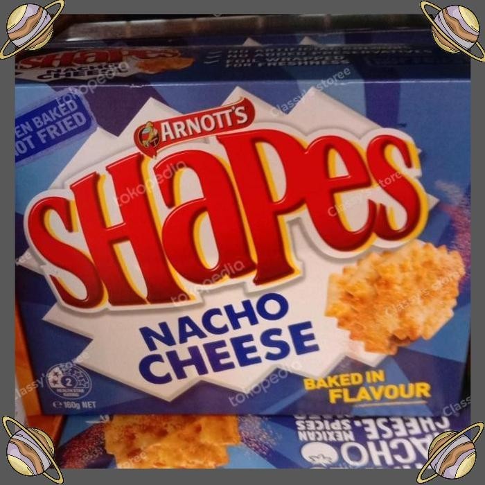 [CLS] ARNOTTS NACHO CHEESE 160 GR/OVEN BAKED SNACK CRACKERS