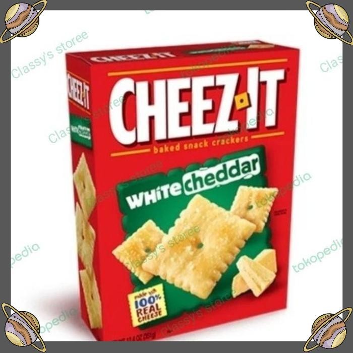 

[CLS] CHEEZ IT WHITE CHEDDAR CHEESE SNACK CRACKERS 351 GR/SNACK KREKERS