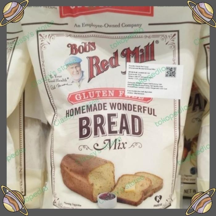 

[CLS] BOBS RED MILL HOMEMADE BREAD MIX 454 GR/TEPUNG KUE