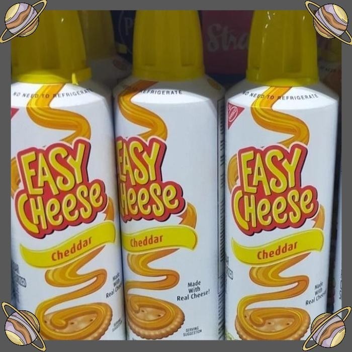 

[CLS] NABISCO EASY CHEESE CHEDDAR 226GR/TOPING KEJU/SELAI KEJU