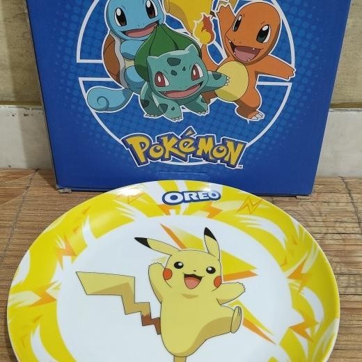 Piring Pikachu Oreo Pokemon Pikacu Oreo