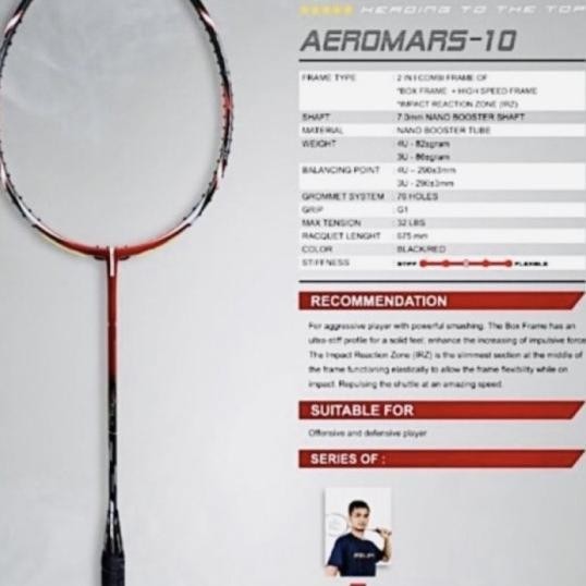 Raket Badnton Felet Aeromars 10 Galaxy Flare 10