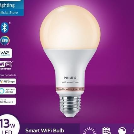 Lampu Philips Smart Wifi Bluetooth Led 13W 13 Watt Tunable White Smart