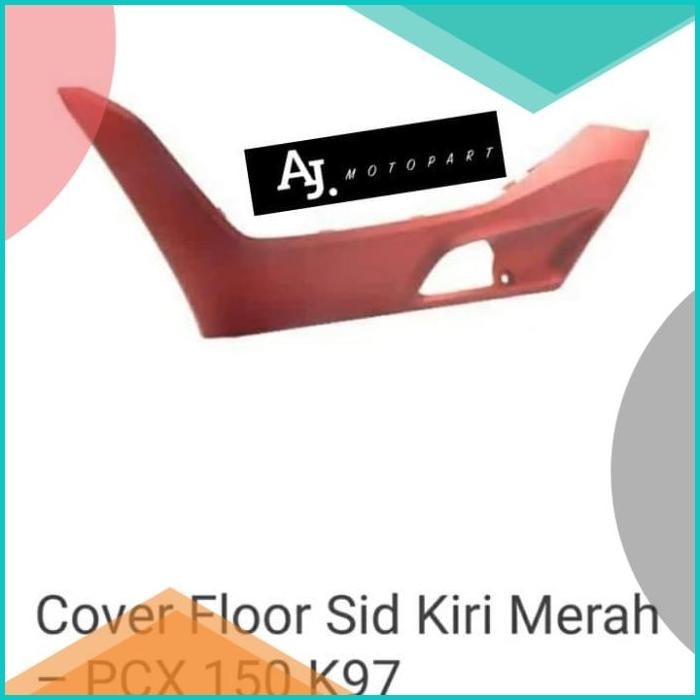 cover under side pcx 150 k97 RL floor side samping bawah merah doff 8J