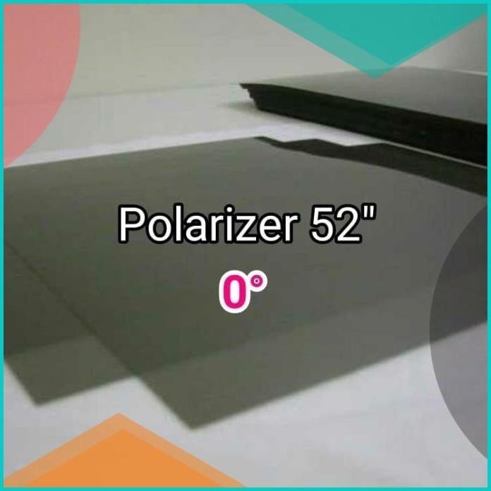 Polaris 52 inch Polarizer 52 inchi Bagian Depan 0 Detajat Polarizer 8J