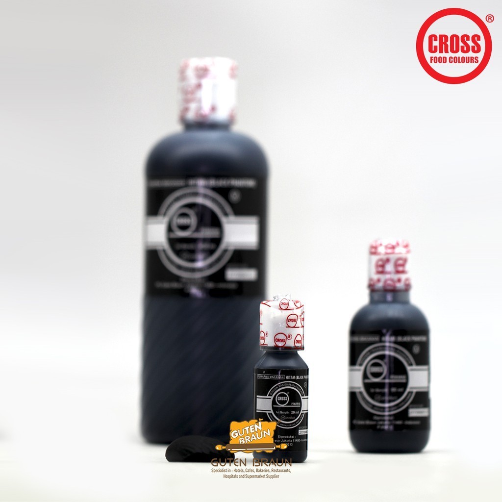 

CROSS Pewarna makanan BLA PHANTOM 450ml ( CROSS icing )