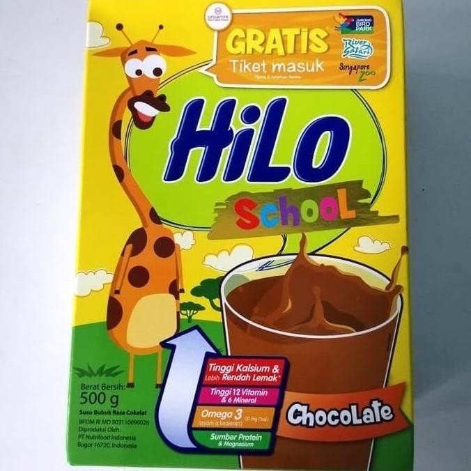 

Hilo School Chocolate Cokelat Coklat 500Gr 500 Gram