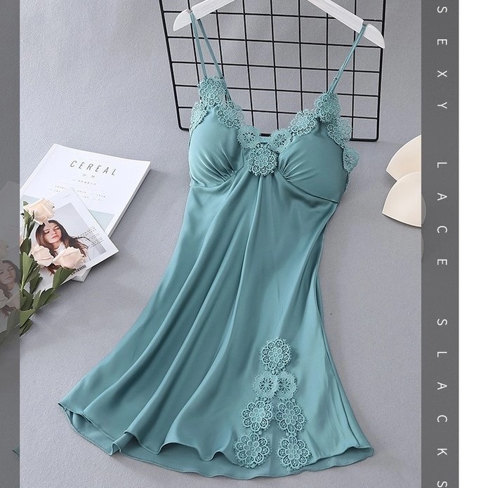 OBRAL lingeries satin-baju daster satin sexy