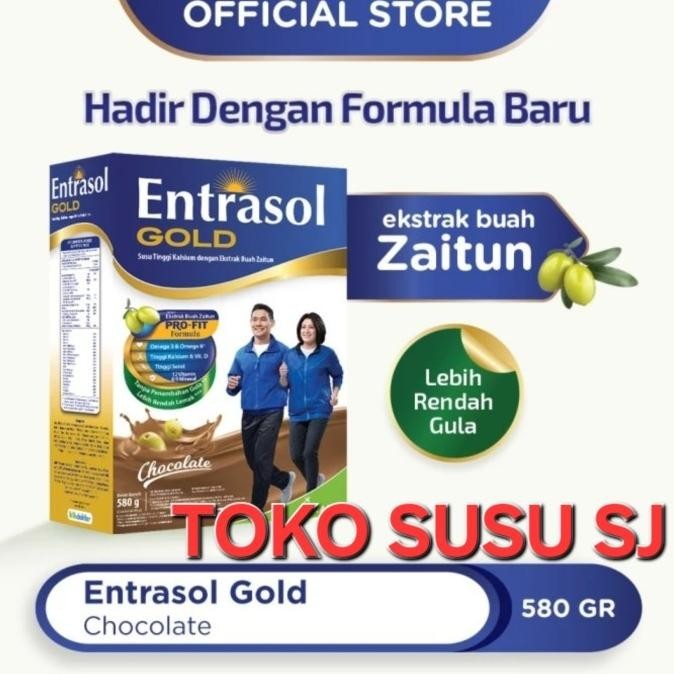 

ENTRASOL GOLD COKLAT 600 gram/600gr