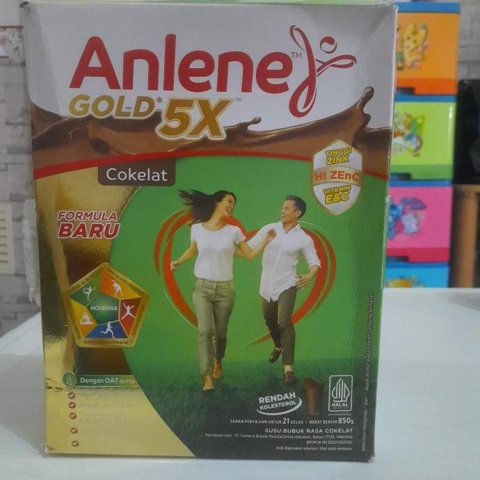 

ANLENE GOLD 5X COKLAT 850 GRAM