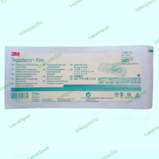 Terlaris plester tegaderm 3m / plester anti air / plester luka pasca operasi SALE