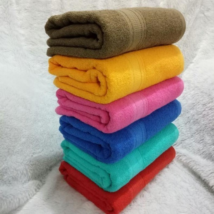 PROMO SPECIAL JH Handuk Mandi Dewasa Mutia Uk 70x140 EKONOMIS Termurah