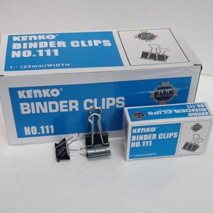 

BINDER CLIPS 111 PER GROSS (12DUS)