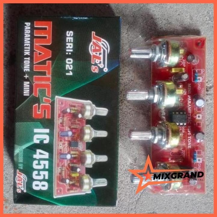 PROMO KIT MATIC'S IC 4558 PARAMETIK TONE + MINI / Kit Parametik Tone IC 4558 mixgrand