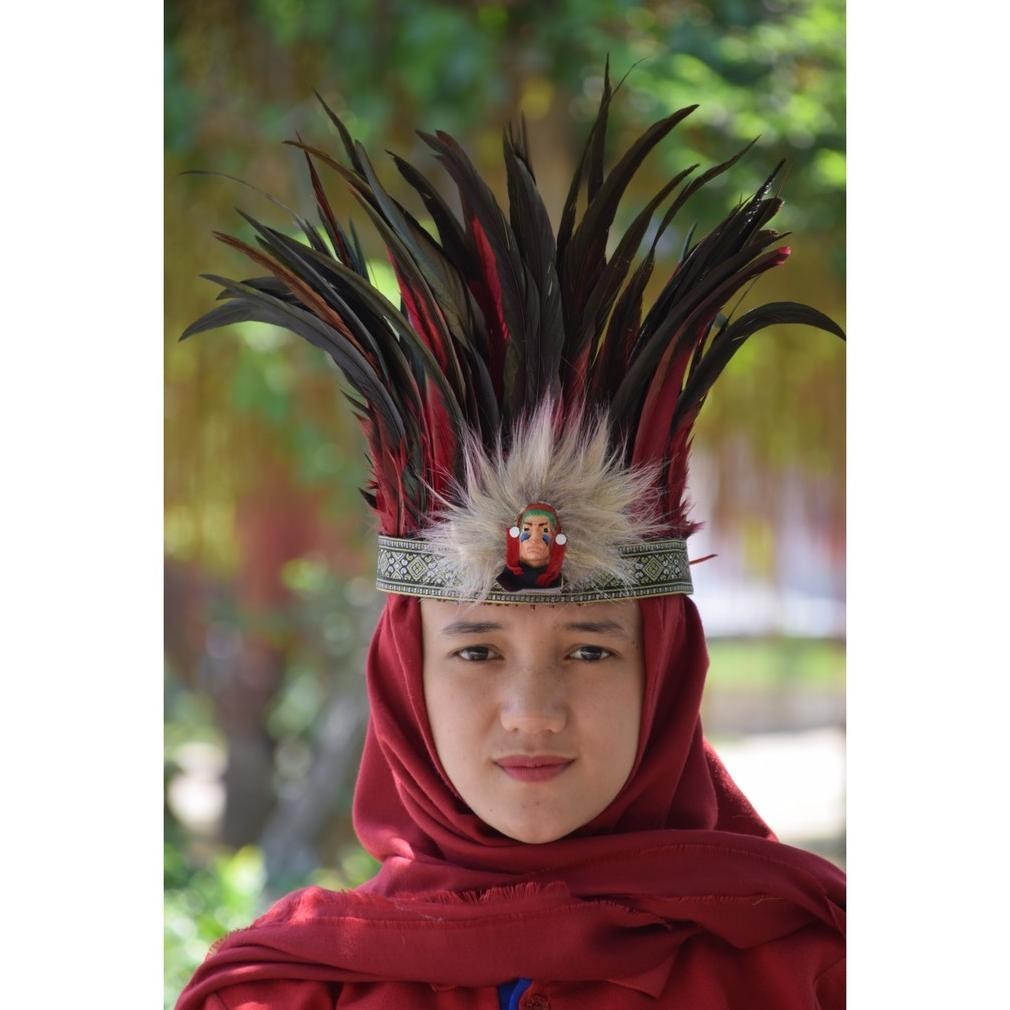 Topi Papua - Topi Irian Kening Wajah Variasi Warna
