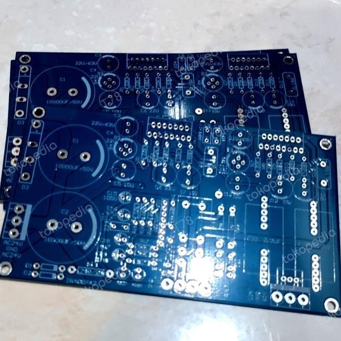 Pcb Lm1875 Lm3886 Tda7293 Tda7294 Tda1521