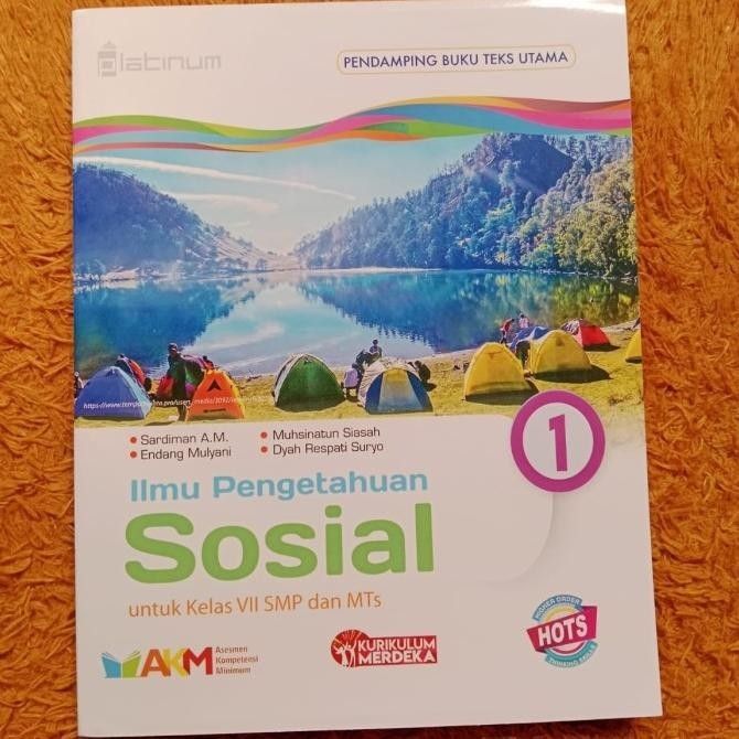 Buku Ips Smp Kelas 7 Platinum Tiga Serangkai Kurikulum Merdeka Murah Baru