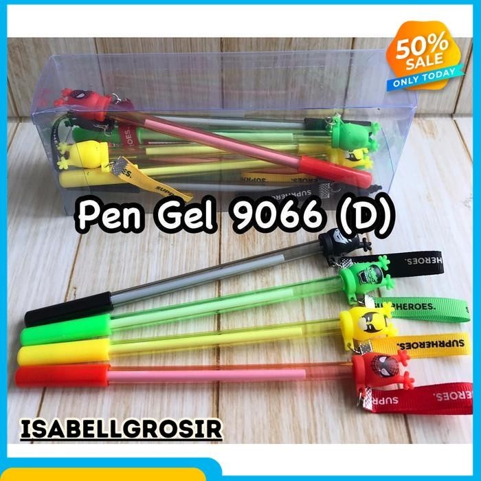 

PULPEN PEN GEL FANCY UNIK LUCU KARAKTER SUPERHERO