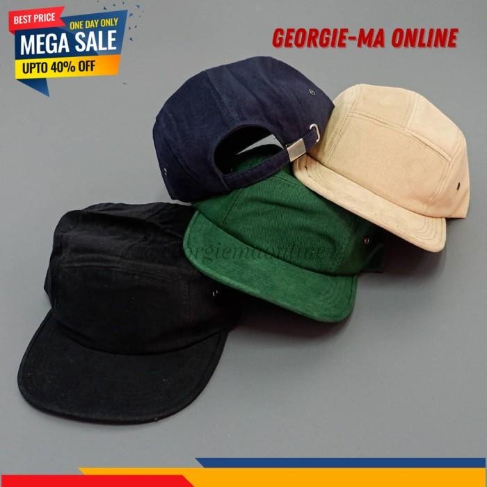 TOPI SNAPBACK 5 PANEL - POLOS CUSTOM,  TERMURAH